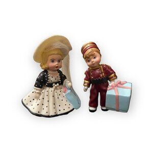 Madame Alexander Hallmark Merry Miniatures  Bellhop And Park Avenue Wendy